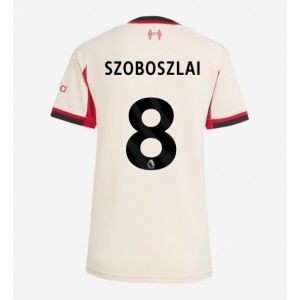 Fotbalové Dres Liverpool Dominik Szoboszlai #8 Dámské Venkovní Oblečení 2025-26 Krátký Rukáv